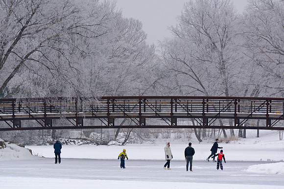 Skating at Vilas Park